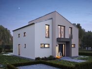 Chic, modern, groß und eindrucksvoll Modernes Wohnen von massa haus - Waldsolms