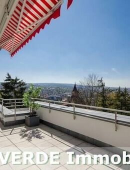 Exklusives Penthouse mit großer Dachterrasse und unverbaubarem Panoramablick - Pforzheim