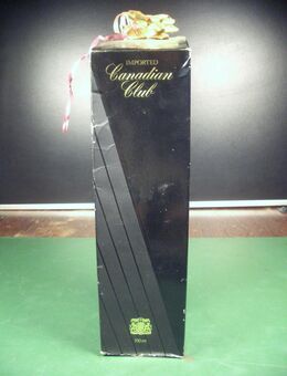Canadian Club Whisky, Hiram Walker & Sons, 40% vol., 0,7Liter von 1982! - Oberhaching