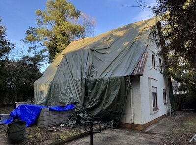 EFH mit Brandschaden - Handwerker aufgepasst !!!! -