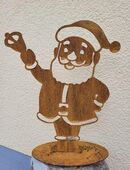 Weihnachtsmann zum Stellen mit offenem oder geschlossenem Bart in 87647