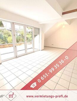 Konz: Frisch renovierte 97 m² Maisonettewohnung - 4 Zimmer, Balkon, lichtdurchflutet. - Konz