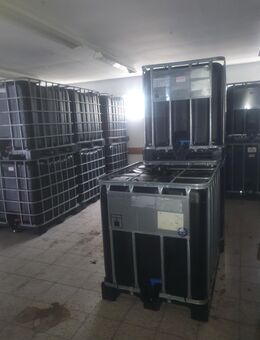 IBC-Container 1000l Schwarz Industriell gereinigt top sauber - Ranstadt
