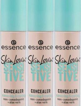 Essence Concealer Skin Lovin' SENSITIVE CONCEALER, 3-tlg., mit leichter, nicht-komedogener Formulierung