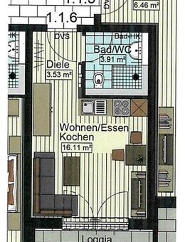 1 Zimmer Wohnung in Senden-Wullenstetten zu vermieten - Senden (Bayern)