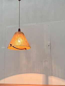 Mid Century Temde 324 Teak Pendant Lamp Space Age 60er 70er 50er - Hamburg Hamburg-Nord