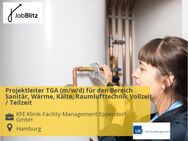 Projektleiter TGA (m/w/d) für den Bereich Sanitär, Wärme, Kälte, Raumlufttechnik Vollzeit / Teilzeit - Hamburg