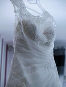 Brautkleid A-Linie Gr.38/40 in 44866