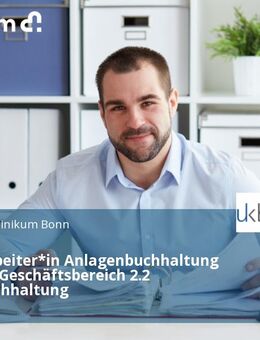 Sachbearbeiter*in Anlagenbuchhaltung (m/w/d) - Geschäftsbereich 2.2 Finanzbuchhaltung - Bonn