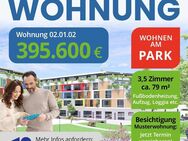 B.01.02 Wohnen am Park, 3,5 Zi., Stadtmitte Bad Dürrheim - Bad Dürrheim