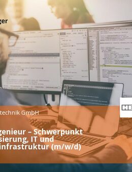 Projektingenieur – Schwerpunkt Automatisierung, IT und Netzwerkinfrastruktur (m/w/d) - Burgbrohl