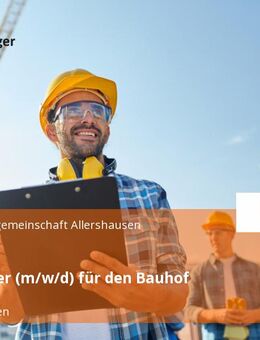 Mitarbeiter (m/w/d) für den Bauhof - Allershausen