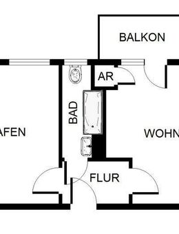 Auf gute Nachbarschaft: günstiges 1-Zi.-Single-Appartment - Gelsenkirchen