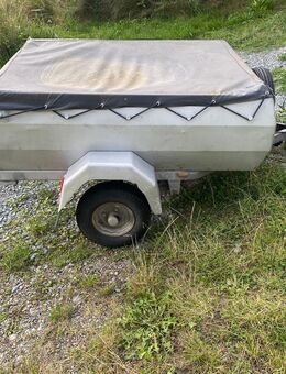 kleiner PKW Anhänger oder Anhänger für Quad TÜV 7/27 mit Plane - Hirschberg (Thüringen)