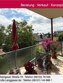 Attraktive, top geschnittene Eigentumswohnung mit Balkon in schöner Lage von Eltville - Eltville (Rhein)