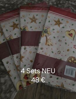 Villeroy & Boch Winter Bakery 4 Tischsets ⭐️ Weihnachten NEU! 🎄🌟 - Kolbermoor