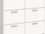 HBZ Schuhkommode Sam Schuhkipper, Schuhschrank BxHxT 116x103x17 cm (1 St), mit 6 Klappen