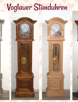 Standuhr (Nr.864) Voglauer Anno 1900 Fichte massiv Bauernschrank - Sulingen