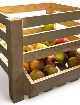 promadino Holzkiste Kartoffelkiste, BxTxH: 40x36x33 cm