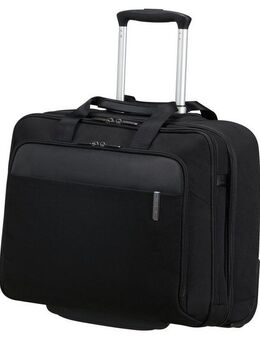 Samsonite Aktentasche EVOSIGHT 17,3'' mit Rollen, Businesstasche mit Rollen und Teleskopstange Trolleyaufstecksystem