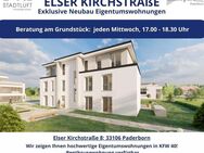 KFW 40 mit QNG - 3 ZKB Obergeschoss-Wohnung mit Balkon, Aufzug und Tiefgarage - Paderborn
