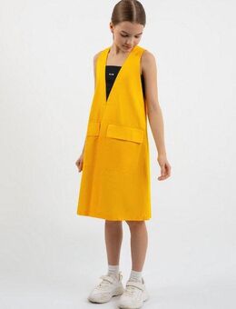 Gulliver Jerseykleid mit Kontrast-Einsätzen