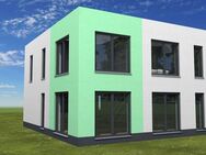 Bauhaus pur – den schnörkellosen Stil bevorzugen immer mehr Bauherren / Grundstück Naunhof im Preis enthalten - Naunhof