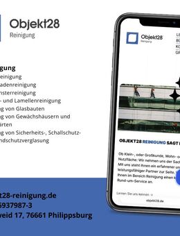 Professionelle Glasreinigung Deutschlandweit - gründlich und zuverlässig! - Philippsburg