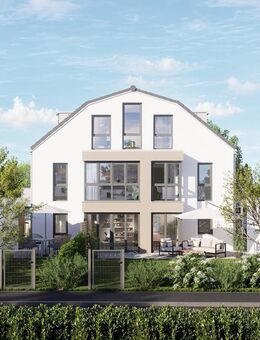 Startklar für die Zukunft: Lichtdurchflutetes Studio-Apartment mit Balkon im KfW-55-Neubau - München