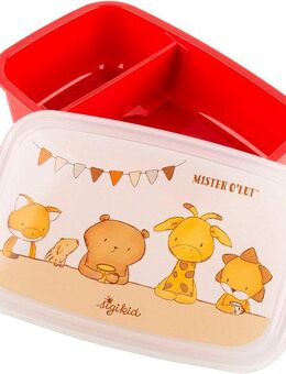Sigikid Lunchbox 5 Kuschel-Freunde klein, Mister O'Lui, Polyprophylen (PP), (2-tlg)