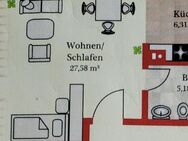 Geräumige 1,5 Zimmer Wohnung mit Einbauküche in Gomadingen-Dapfen - Gomadingen