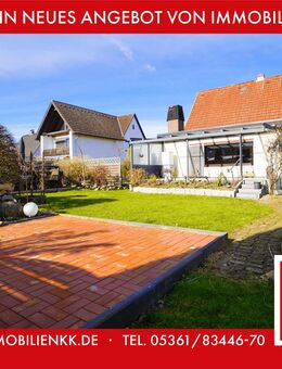 Wohnen und Wohlfühlen: Einfamilienhaus in Calberlah mit großer Terrasse und Traumgarten - Calberlah