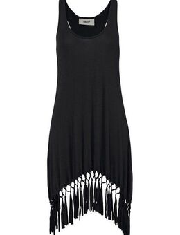Beachtime Longshirt mit Fransen, Shirtkleid, Strandkleid