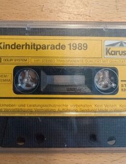Kinderliederhitparade Folge 5 Karussell Lieder Musik Kassette 1989 - Essen