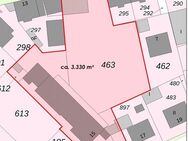 Baugrundstück 3.330 m² in Lünen Süd mit eingeschossigem Altbestand und Erschließung von 2 Straßen/Seiten! - Lünen