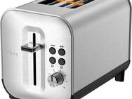 Krups Toaster KH682D Excellence, 2 Schlitze, 850 W, berührungsempfindliche Tasten, Anhebevorrichtung, 8 Bräunungsstufen