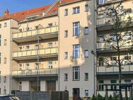 Richtig zuhause: Gepflegte Etagenwohnung mit Balkon und Freistellplatz in Leipzig - Leipzig