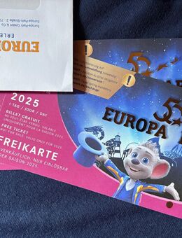 2 x Karten / Tickets für den Europa Park Saison 2025 - Daisendorf