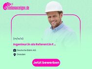 (Junior) Ingenieur:in als Referent:in Fahrbahn - Dresden