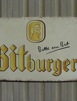 BITBURGER BRAUEREI - Blechschild (20x30cm) - Leverkusen