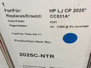 Ersatz für Toner HP CLJ CP2025 cyan CC531A - Datteln