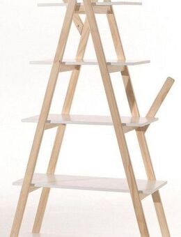 Vipack Kinderregal Kiddy, mit 5 Fachböden in verschieden Größen, es kann universell in Räumen einsetzbar