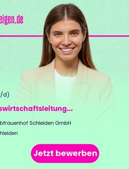 Hauswirtschaftsleitung (m/w/d) - Schleiden