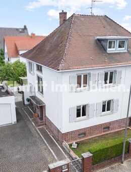Freistehend und repräsentativ: Liegenschaft in Stockstadt am Rhein - Stockstadt (Rhein)
