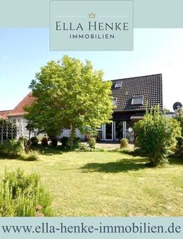 Nahe Helmstedt: Große Doppelhaushälfte mit schönem Garten + Terrasse ... - Wolsdorf
