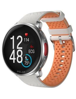Polar VANTAGE V3 Smartwatch (3,5 cm/1,39 Zoll), Premium-Multisportuhr Silikon-Armband S-L