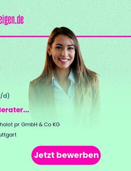 PR-Berater (m/w/d) - Stuttgart