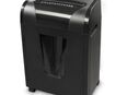 Hama Aktenvernichter Aktenvernichter für Chipkarten, Magnetstreifen, Papier, Plastikkarten, 20 Liter, mit Rollen, Partikelschnitt 10 Blatt, Micro-Cut-Schnitt, P5 in 00000