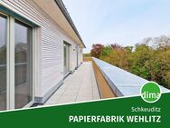 ERSTBEZUG sanierte Papierfabrik | Dachgeschoss-Whg. mit 2 Dachterrassen, Vollbad, Stellplatz u.v.m. - Schkeuditz