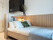Modernes Studio (Small), hochwertig möbliert, mit Fitnessstudio-Zugang und großzügigen Terrassen - Hamburg